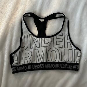 Under armor sports bra, not padded